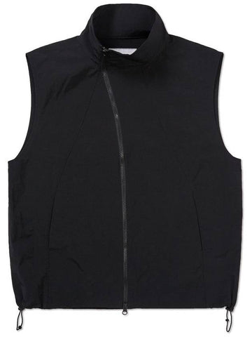 Armor High Neck Nylon Vest BLACK - WEST GRAND BOULEVARD - BALAAN 1