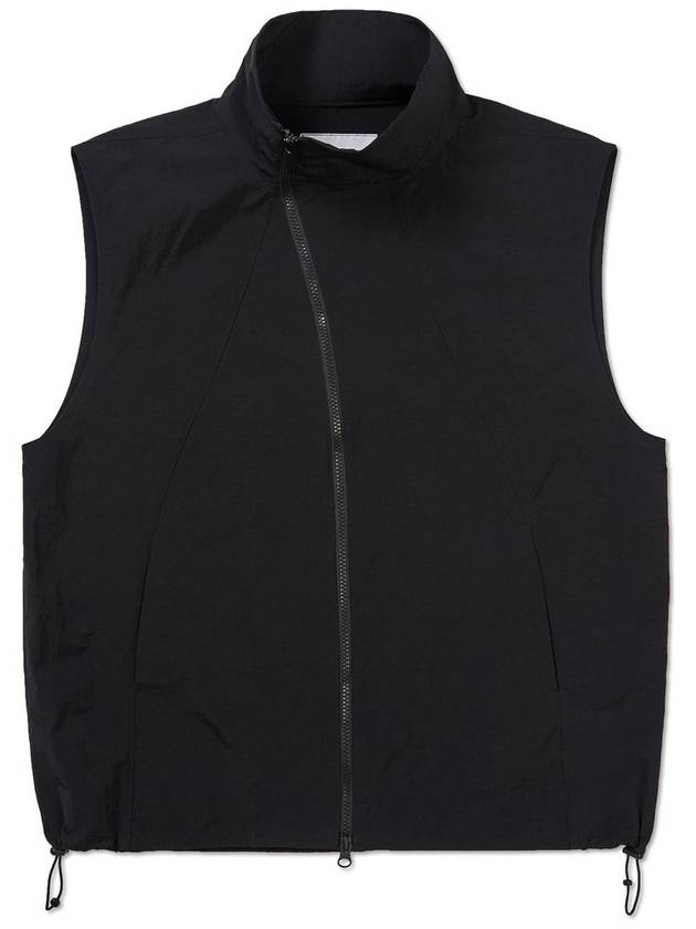 Armor High Neck Nylon Vest BLACK - WEST GRAND BOULEVARD - BALAAN 2