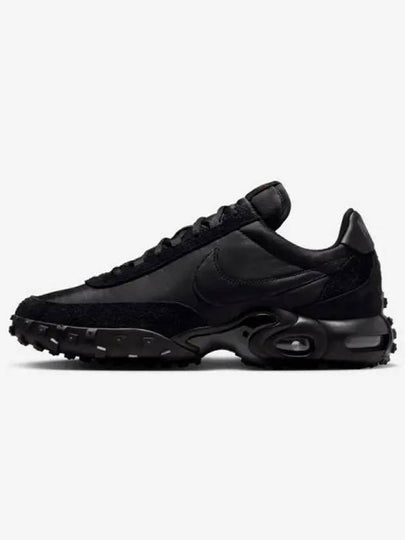 Air Max Waffle Low Top Sneakers Black - NIKE - BALAAN 2