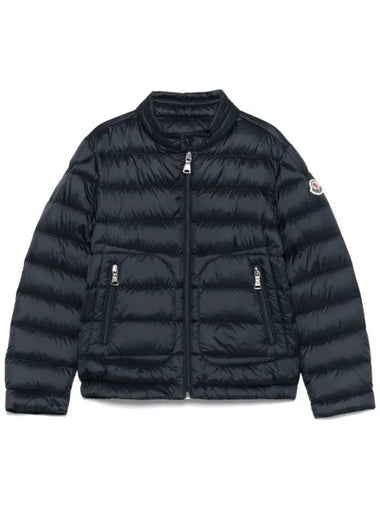 12A14A Kids Achorus Down Lightweight Jumper Navy Blue 1A00049 597YF 778 - MONCLER - BALAAN 1