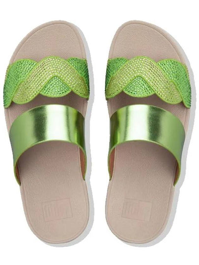 paisley rope slides lime green women - FITFLOP - BALAAN 2