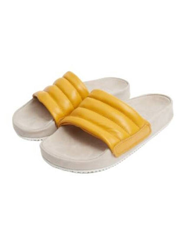 Pause Puff Sandals Slippers Yellow - SPALWART - BALAAN 1