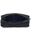 Re-Nylon Saffiano Leather Shoulder Bag Black - PRADA - BALAAN 11