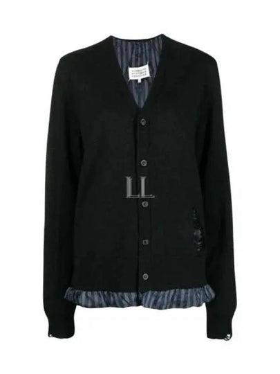 This Layered Cardigan Black - MAISON MARGIELA - BALAAN 2