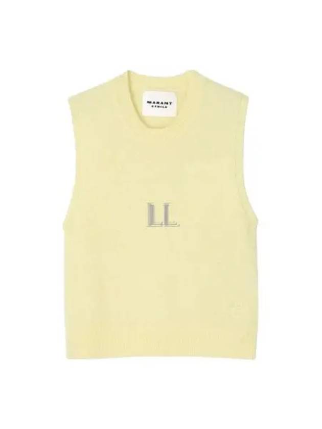 Ametis Knit Vest Light Yellow - ISABEL MARANT - BALAAN 2