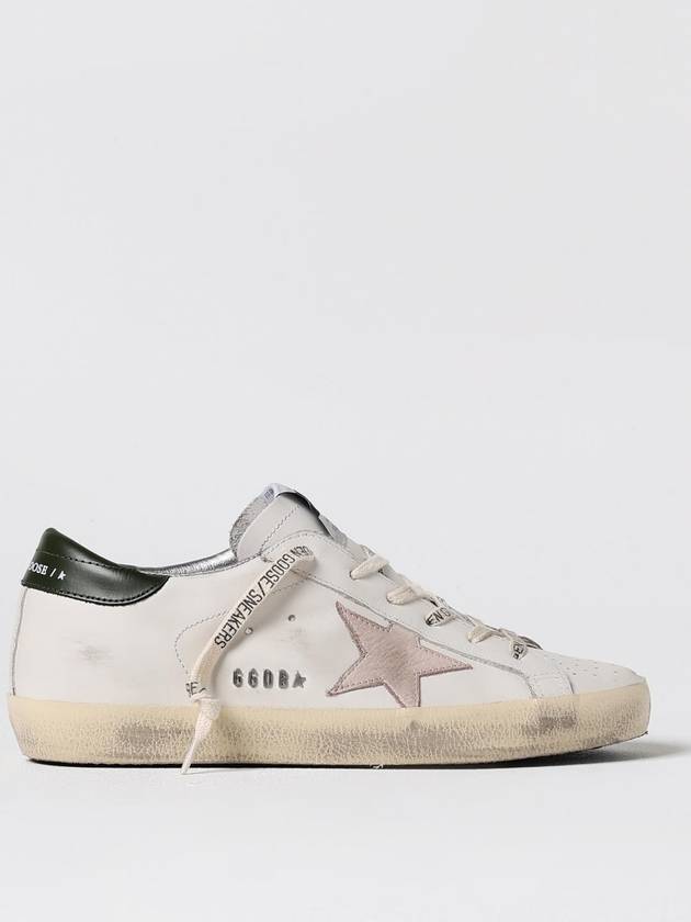 Superstar Dark Green Top Low Top Sneakers White - GOLDEN GOOSE - BALAAN 2