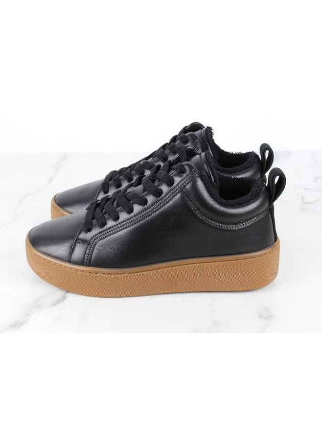 leather sneakers black 35 220 - BOTTEGA VENETA - BALAAN 4