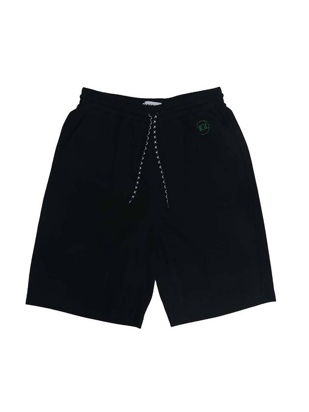 Essential Sweat Shorts Black - THE GREEN LAB - BALAAN 1