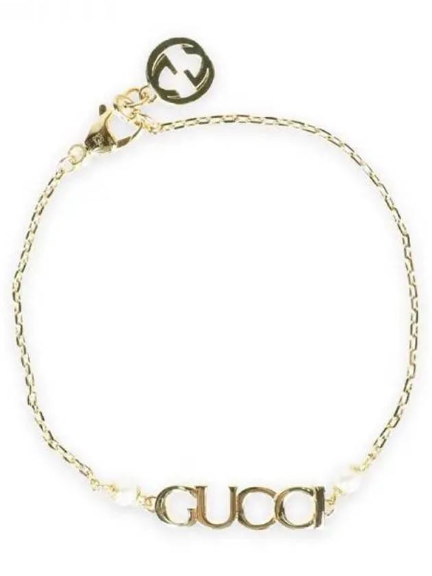 Letter Bracelet Gold - GUCCI - BALAAN 2