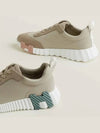 Bouncing Low Top Sneakers Beige - HERMES - BALAAN 5