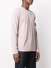 Men's Wappen Patch Knit Rose Quartz - STONE ISLAND - BALAAN.