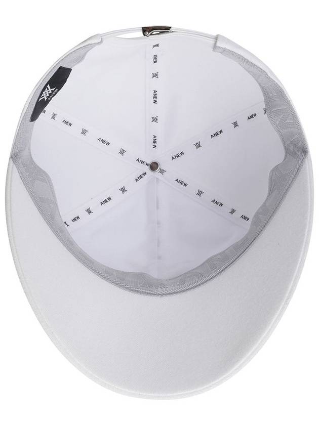 Official W CIRCLE POINT BALLCAP WH - ANEWGOLF - BALAAN 7