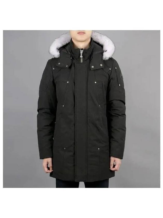 Men's Original Stilling Short Padded Parka Black - MOOSE KNUCKLES - BALAAN 2