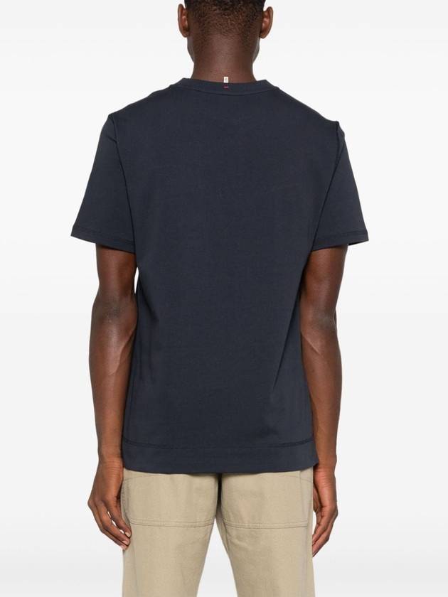 Logo short sleeve t shirt dark blue - MONCLER - BALAAN 5