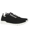 FIT Knit Low Top Sneakers Black - KITON - BALAAN 3