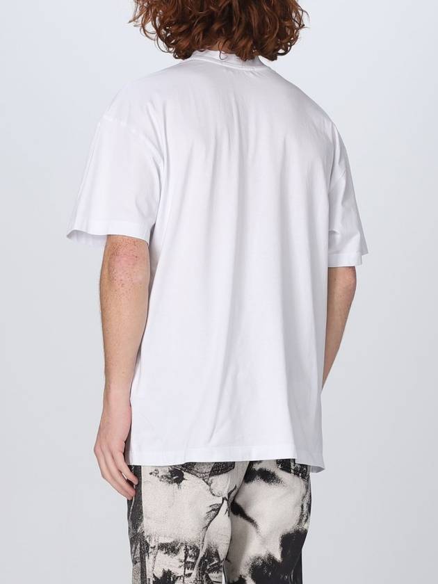 Msgm oversized T-shirt with logo print - MSGM - BALAAN 3