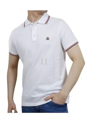 8A70300 84556 001 Patch Logo Polo Shirt - MONCLER - BALAAN 1