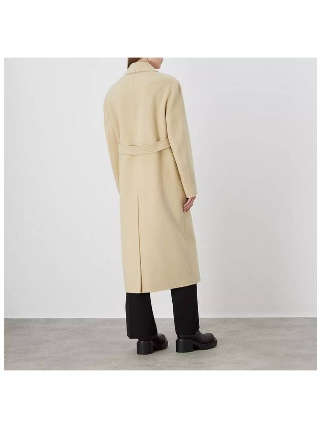 Tresa Belted Virgin Wool Coat Beige 20160129 085 - MAX MARA SPORTMAX - BALAAN 4