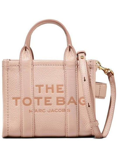 Mini Micro Leather Tote Bag Rose - MARC JACOBS - BALAAN 2