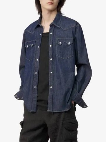 DEPARTMENT FIVE Zoned denim jacket blue US5012DS0052812 - DEPARTMENT 5 - BALAAN 1