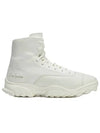 GSG9 Leather High Top Sneakers White - Y-3 - BALAAN 2