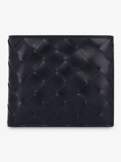 Intrecciato Half Wallet Black - BOTTEGA VENETA - BALAAN 2