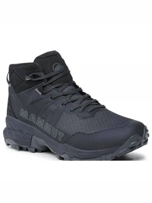 Sertig II Mid Hiking High Top Sneakers Black - MAMMUT - BALAAN 2