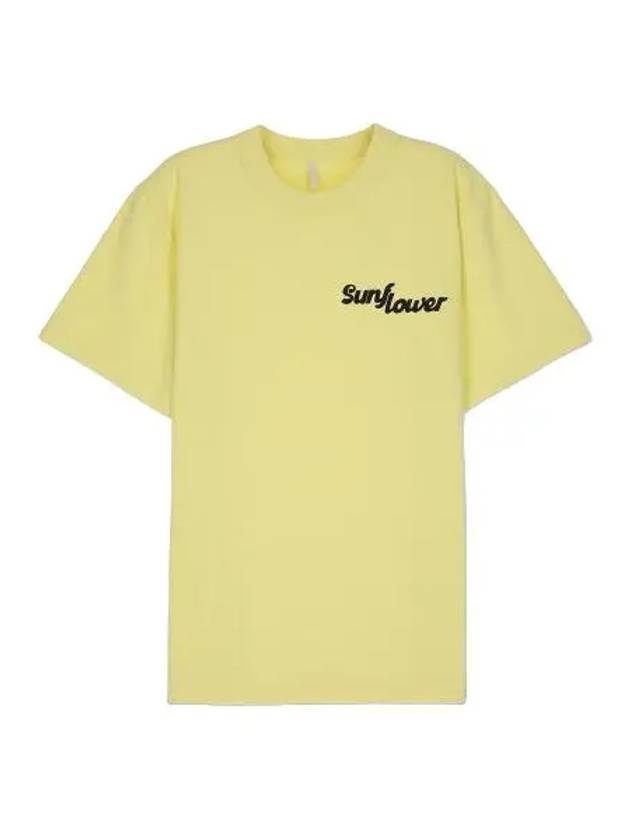 Master logo short sleeve t shirt faded yellow - SUNFLOWER - BALAAN 1