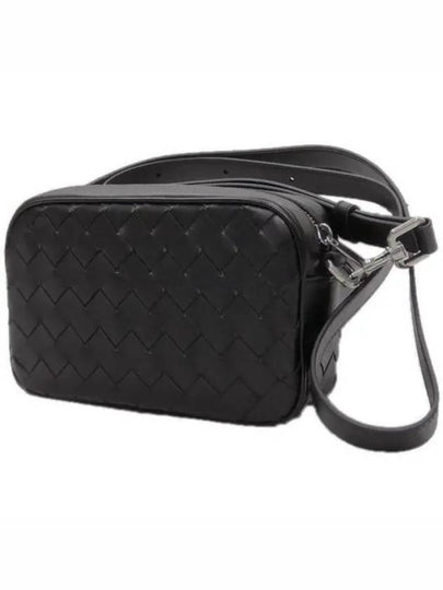 Intrecciato Camera Mini Cross Bag Black - BOTTEGA VENETA - BALAAN 2