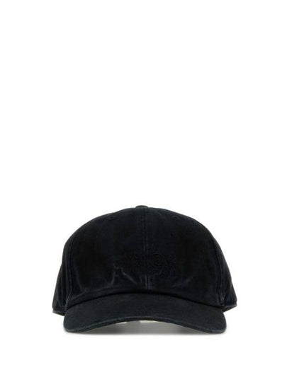 Embroidered Logo Ball Cap Black - MAISON MARGIELA - BALAAN 2