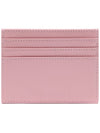 Zippered Grained Leather Card Wallet Light Pink - MULBERRY - BALAAN 5