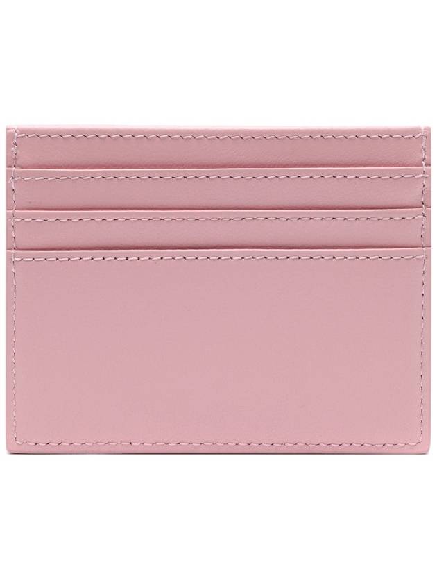 Zippered Grained Leather Card Wallet Light Pink - MULBERRY - BALAAN 5