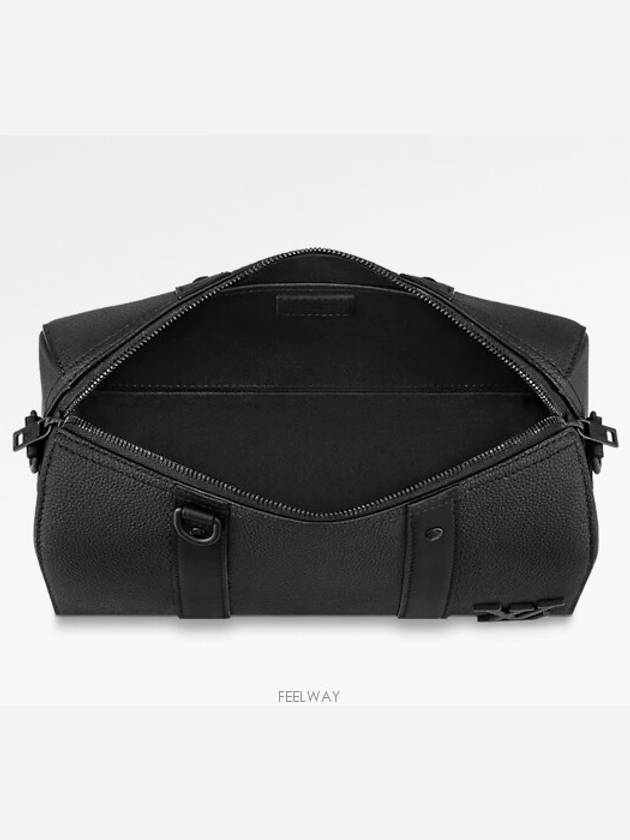 City Keepall Cross Bag Black - LOUIS VUITTON - BALAAN 4