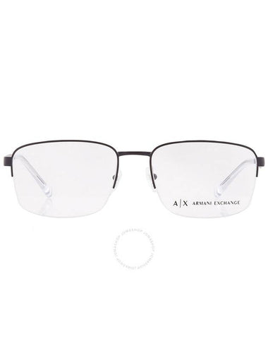 Armani Exchange Demo Rectangular Men's Eyeglasses AX1053 6099 56 - ARMANI EXCHANGE - BALAAN 1