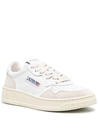 MEDALIST LOW WOM  LEAT/SUEDE WHITE - AUTRY - BALAAN 2