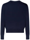 Fox Head Patch Classic Cardigan Navy - MAISON KITSUNE - BALAAN 3