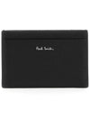 24SS Logo Twotone Card Wallet Black M1A 4768 KSTRGS 79 - PAUL SMITH - BALAAN 2