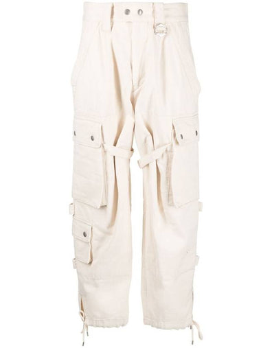 Isabel Marant Trousers Beige - ISABEL MARANT - BALAAN 1