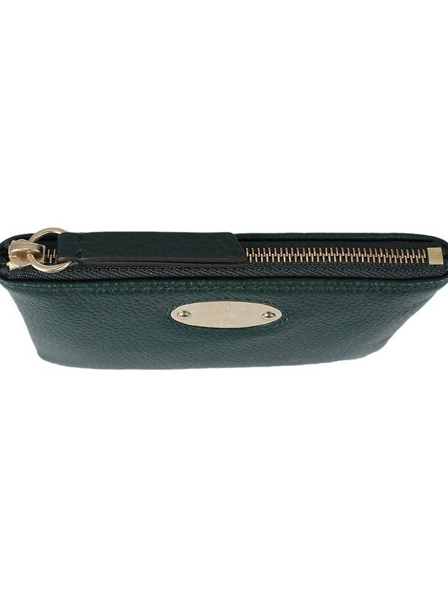 Plaque Small Zipper Coin Wallet Green - MULBERRY - BALAAN 6