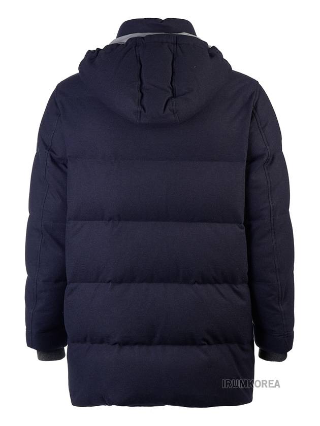 Men's Down Padded Jacket Navy - BRUNELLO CUCINELLI - BALAAN 4