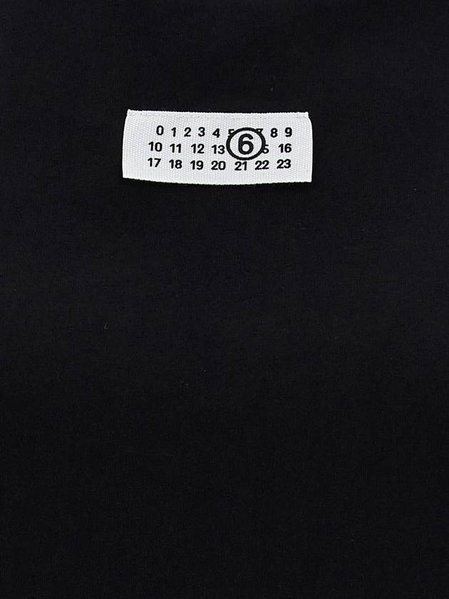 Logo Short Sleeve T-Shirt Black - MAISON MARGIELA - BALAAN 5