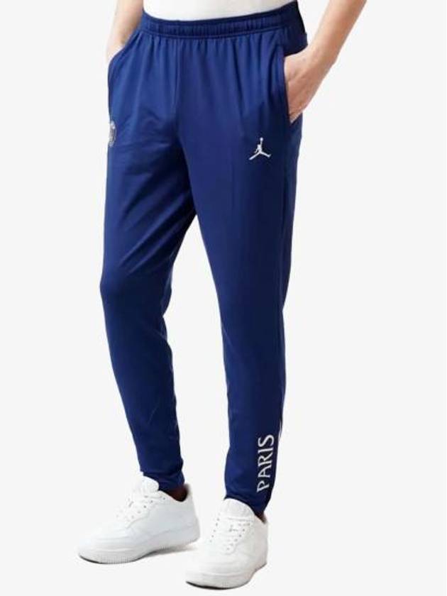 Paris Saint-Germain Strike Fourth Jordan Knit Track Pants Blue - NIKE - BALAAN 2