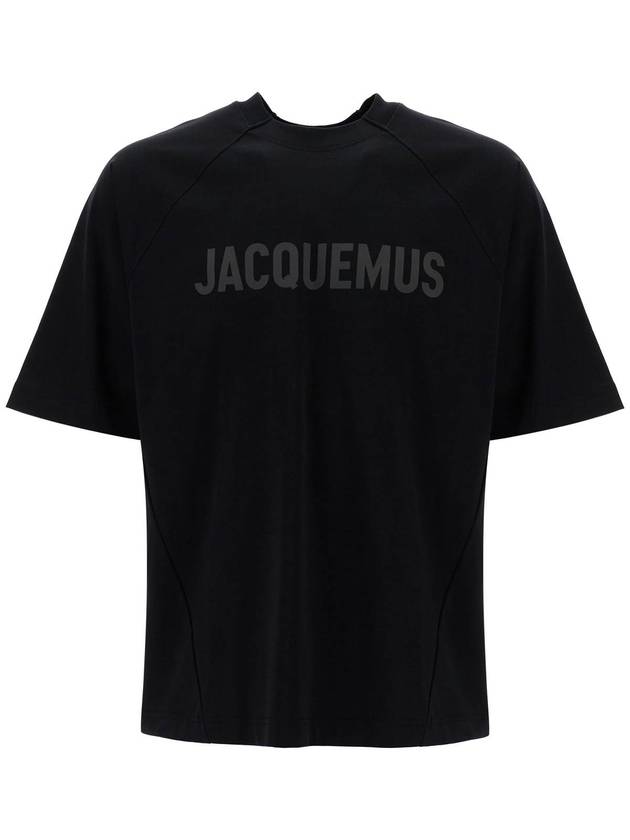 JACQUEMUS LE TSHIRT TYPO - JACQUEMUS - BALAAN 1