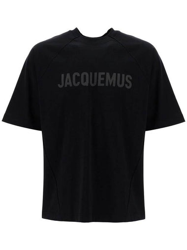 JACQUEMUS LE TSHIRT TYPO - JACQUEMUS - BALAAN 1