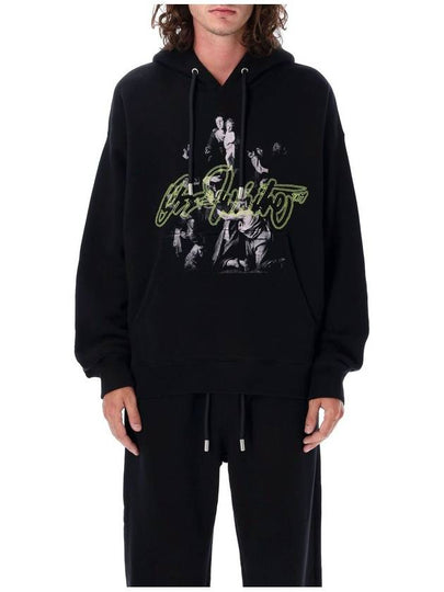 Script Merry Skate Hoodie Black - OFF WHITE - BALAAN 2