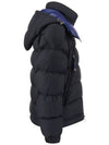 POIRIER logo hood padded jacket 1A001 46 549SK 779 - MONCLER - BALAAN 4