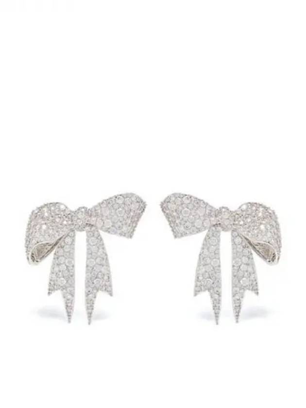 SHUSHU TONG CRYSTAL BOW EARRINGS - SHUSHU/TONG - BALAAN 1