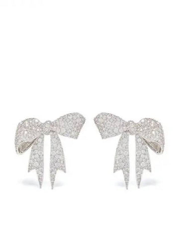 SHUSHU TONG CRYSTAL BOW EARRINGS - SHUSHU/TONG - BALAAN 1