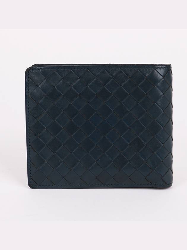 Intrecciato Navy Men s Bicycle Wallet - BOTTEGA VENETA - BALAAN 4