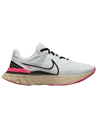 React Infinity Run Flyknit 3 Low Top Sneakers White - NIKE - BALAAN 1